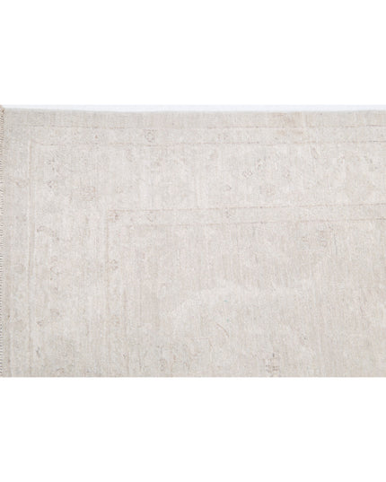 Serenity 3' 1" X 10' 6" Hand Knotted Wool Rug 3' 1" X 10' 6" (94 X 320) / Taupe / Wool