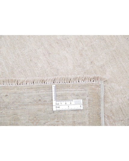 Serenity 3' 1" X 10' 6" Hand Knotted Wool Rug 3' 1" X 10' 6" (94 X 320) / Taupe / Wool