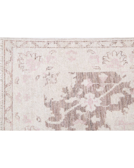 Serenity 2' 7" X 10' 4" Hand Knotted Wool Rug 2' 7" X 10' 4" (79 X 315) / Brown / Wool