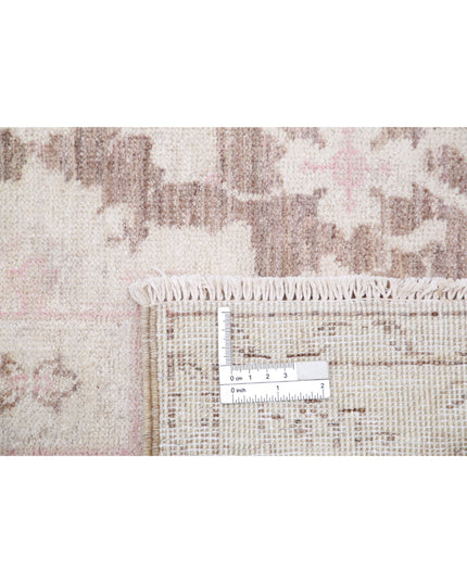 Serenity 2' 7" X 10' 4" Hand Knotted Wool Rug 2' 7" X 10' 4" (79 X 315) / Brown / Wool