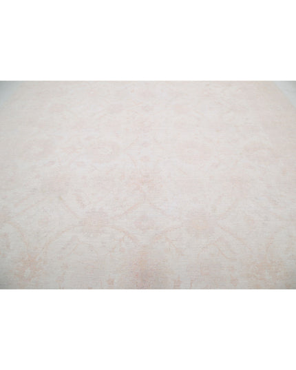 Serenity 11' 9" X 14' 6" Hand Knotted Wool Rug 11' 9" X 14' 6" (358 X 442) / Ivory / Wool