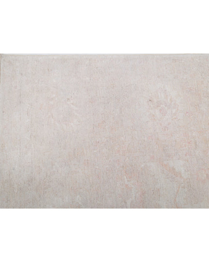 Serenity 11' 9" X 14' 6" Hand Knotted Wool Rug 11' 9" X 14' 6" (358 X 442) / Ivory / Wool