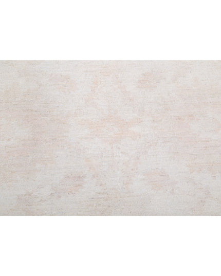 Serenity 11' 9" X 14' 6" Hand Knotted Wool Rug 11' 9" X 14' 6" (358 X 442) / Ivory / Wool