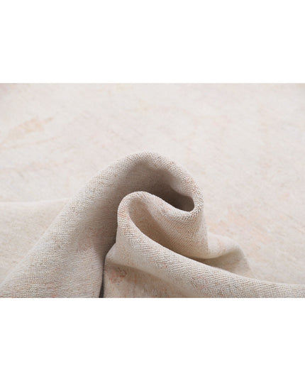 Serenity 11' 9" X 14' 6" Hand Knotted Wool Rug 11' 9" X 14' 6" (358 X 442) / Ivory / Wool