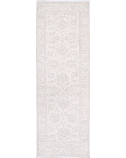 Serenity 2' 6" X 7' 11" Hand Knotted Wool Rug 2' 6" X 7' 11" (76 X 241) / Ivory / Wool