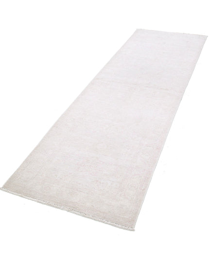 Serenity 2' 8" X 8' 3" Hand Knotted Wool Rug 2' 8" X 8' 3" (81 X 251) / Grey / Wool