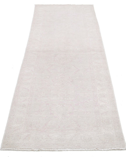 Serenity 2' 8" X 8' 3" Hand Knotted Wool Rug 2' 8" X 8' 3" (81 X 251) / Grey / Wool