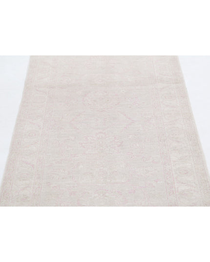 Serenity 2' 8" X 8' 3" Hand Knotted Wool Rug 2' 8" X 8' 3" (81 X 251) / Grey / Wool
