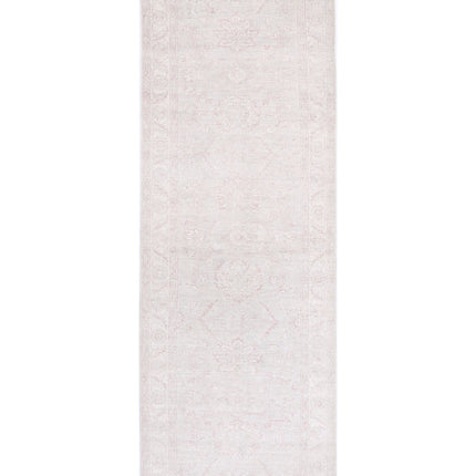 Serenity 2' 8" X 8' 3" Hand Knotted Wool Rug 2' 8" X 8' 3" (81 X 251) / Grey / Wool
