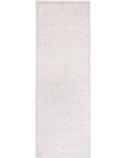 Serenity 2' 8" X 8' 3" Hand Knotted Wool Rug 2' 8" X 8' 3" (81 X 251) / Grey / Wool