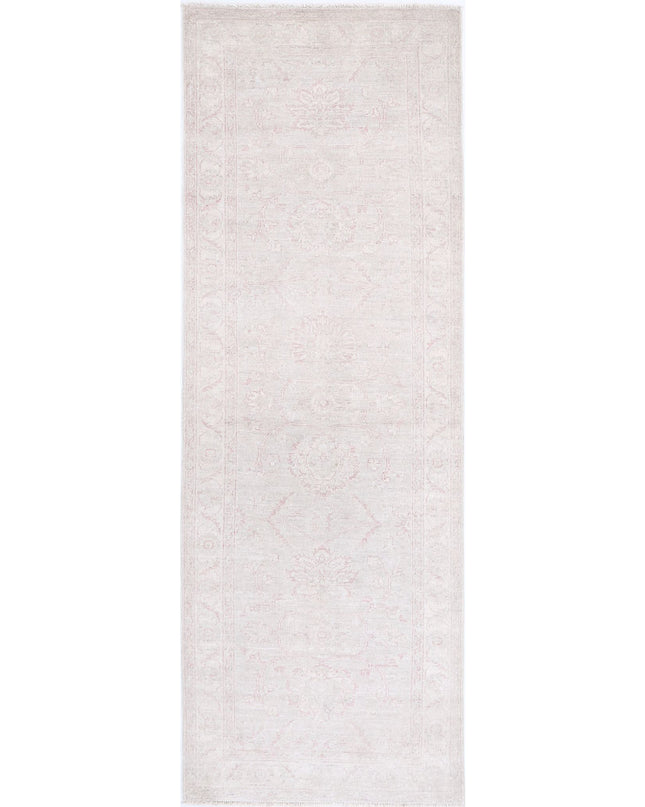 Serenity 2' 8" X 8' 3" Hand Knotted Wool Rug 2' 8" X 8' 3" (81 X 251) / Grey / Wool