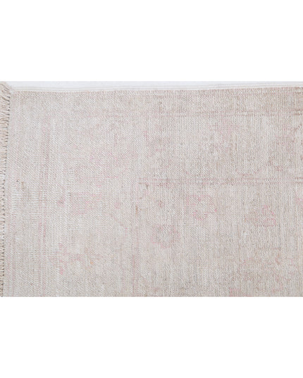 Serenity 2' 5" X 9' 9" Hand Knotted Wool Rug 2' 5" X 9' 9" (74 X 297) / Ivory / Wool