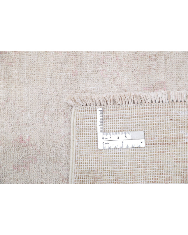 Serenity 2' 5" X 9' 9" Hand Knotted Wool Rug 2' 5" X 9' 9" (74 X 297) / Ivory / Wool