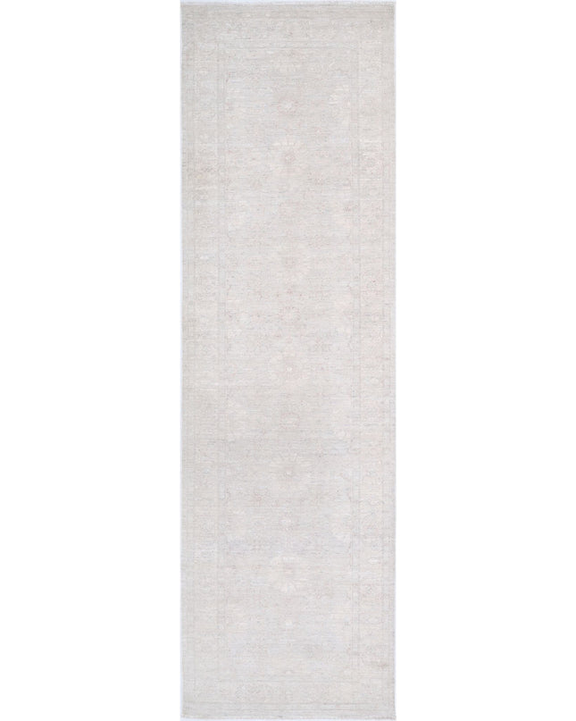 Serenity 2' 10" X 10' 0" Hand Knotted Wool Rug 2' 10" X 10' 0" (86 X 305) / Grey / Wool