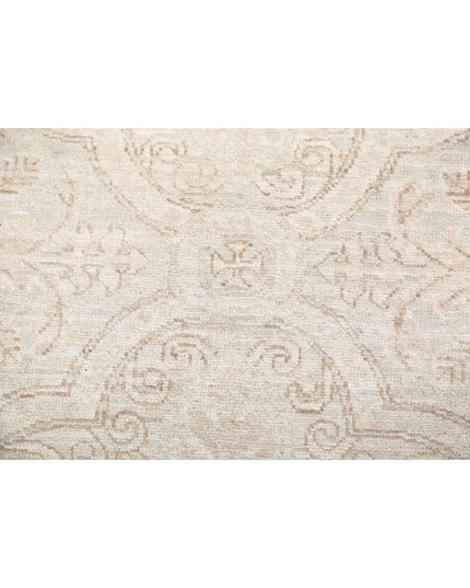 Serenity 3' 0" X 10' 1" Hand Knotted Wool Rug 3' 0" X 10' 1" (91 X 307) / Grey / Wool