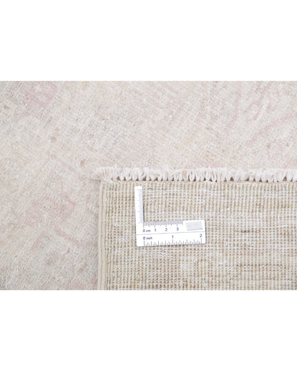 Serenity 2' 8" X 7' 9" Hand Knotted Wool Rug 2' 8" X 7' 9" (81 X 236) / Ivory / Wool