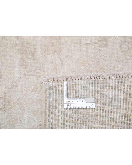 Serenity 2' 7" X 6' 9" Hand Knotted Wool Rug 2' 7" X 6' 9" (79 X 206) / Ivory / Wool