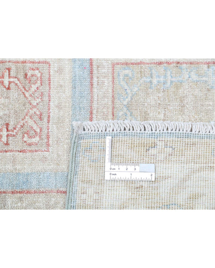 Serenity 2' 7" X 9' 6" Hand Knotted Wool Rug 2' 7" X 9' 6" (79 X 290) / Blue / Wool