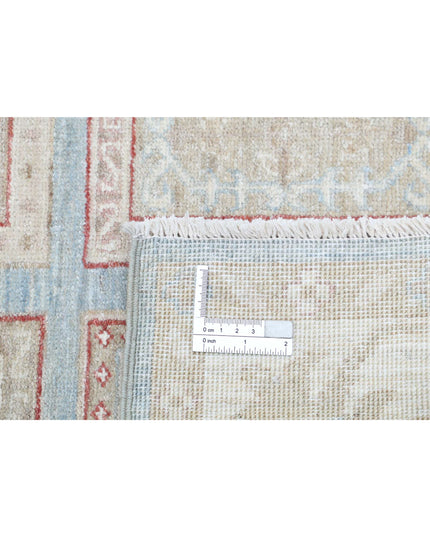 Serenity 2' 9" X 7' 9" Hand Knotted Wool Rug 2' 9" X 7' 9" (84 X 236) / Blue / Wool