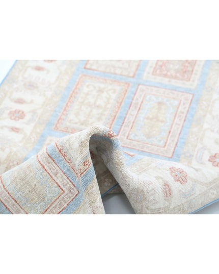 Serenity 2' 7" X 10' 1" Hand Knotted Wool Rug 2' 7" X 10' 1" (79 X 307) / Blue / Wool