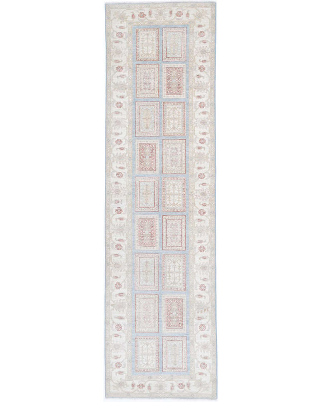 Serenity 2' 7" X 10' 1" Hand Knotted Wool Rug 2' 7" X 10' 1" (79 X 307) / Blue / Wool