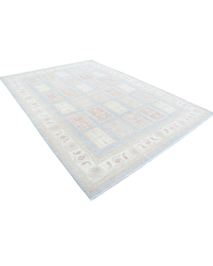 Serenity 8' 3" X 11' 10" Hand Knotted Wool Rug 8' 3" X 11' 10" (251 X 361) / Blue / Wool