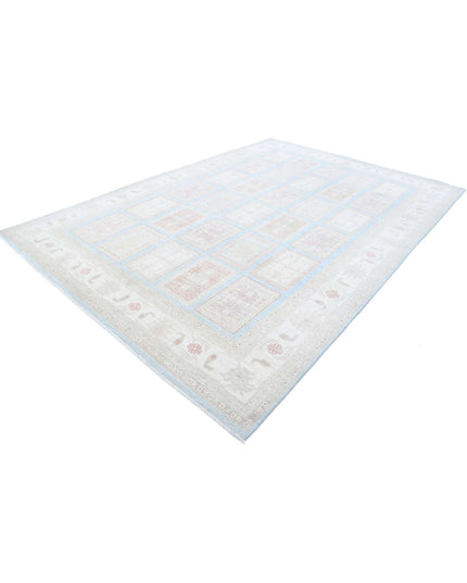 Serenity 8' 3" X 11' 10" Hand Knotted Wool Rug 8' 3" X 11' 10" (251 X 361) / Blue / Wool