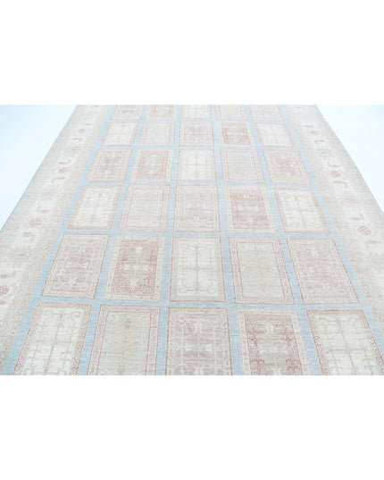 Serenity 8' 3" X 11' 10" Hand Knotted Wool Rug 8' 3" X 11' 10" (251 X 361) / Blue / Wool