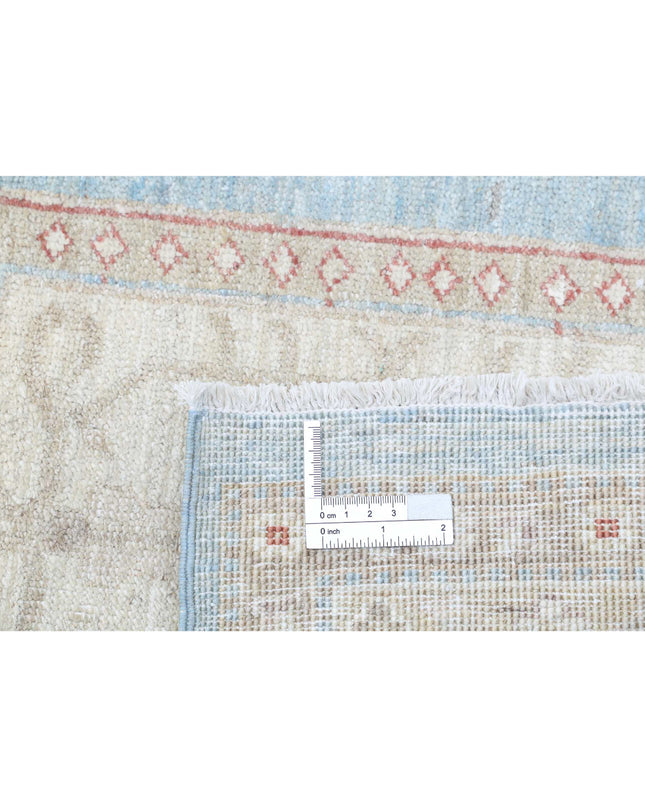 Serenity 8' 3" X 11' 10" Hand Knotted Wool Rug 8' 3" X 11' 10" (251 X 361) / Blue / Wool