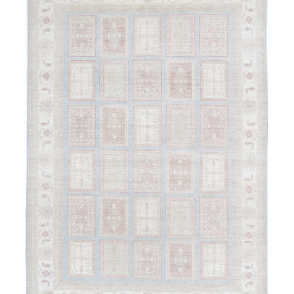 Serenity 8' 3" X 11' 10" Hand Knotted Wool Rug 8' 3" X 11' 10" (251 X 361) / Blue / Wool