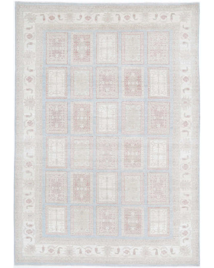 Serenity 8' 3" X 11' 10" Hand Knotted Wool Rug 8' 3" X 11' 10" (251 X 361) / Blue / Wool