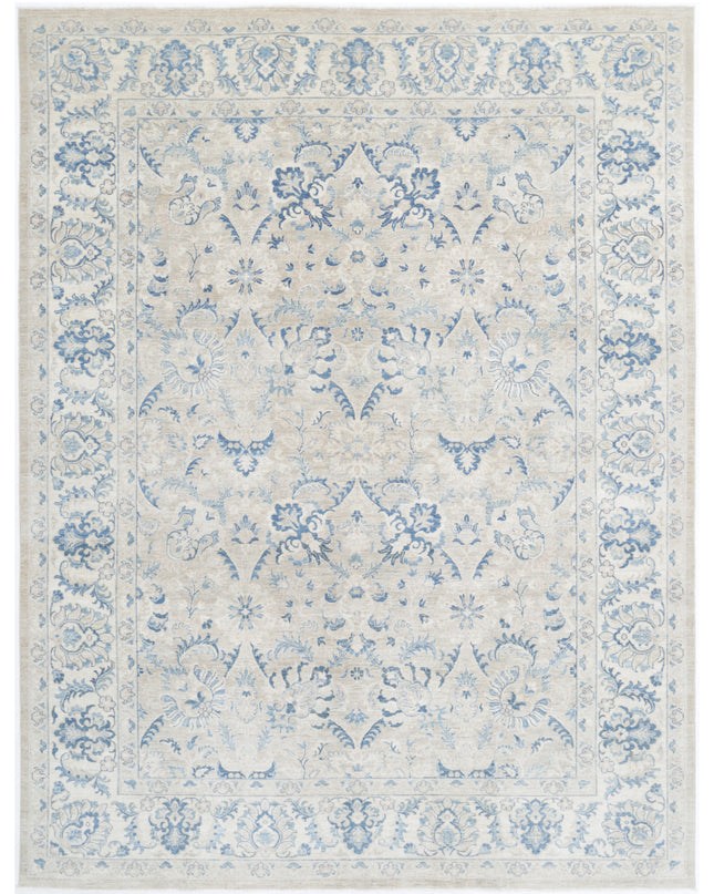 Serenity 8' 10" X 11' 10" Hand Knotted Wool Rug 8' 10" X 11' 10" (269 X 361) / Taupe / Wool