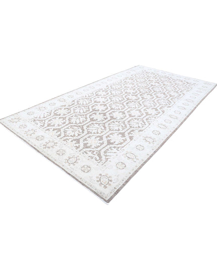 Serenity 6' 7" X 12' 4" Hand Knotted Wool Rug 6' 7" X 12' 4" (201 X 376) / Brown / Wool