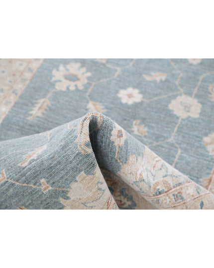 Serenity 3' 0" X 5' 1" Hand Knotted Wool Rug 3' 0" X 5' 1" (91 X 155) / Grey / Wool