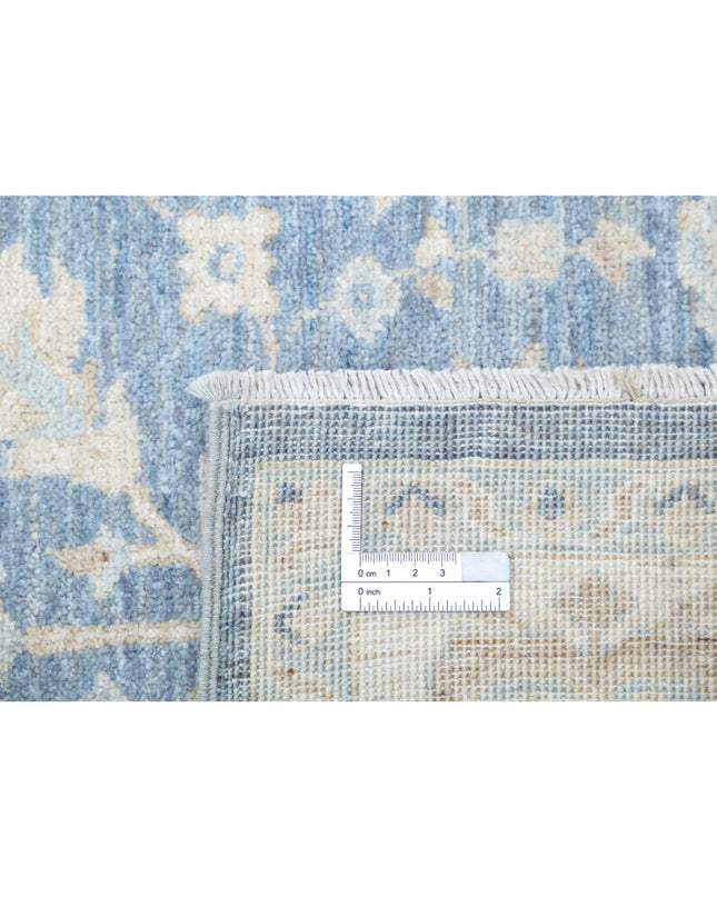 Serenity 4' 2" X 5' 9" Hand Knotted Wool Rug 4' 2" X 5' 9" (127 X 175) / Grey / Wool