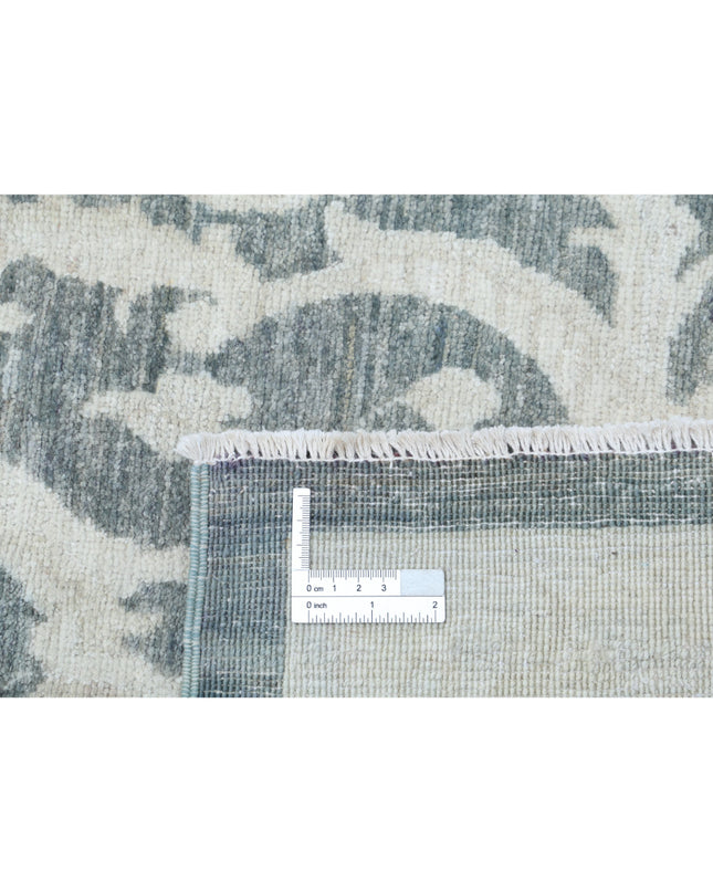 Serenity 8' 9" X 12' 6" Hand Knotted Wool Rug 8' 9" X 12' 6" (267 X 381) / Grey / Wool