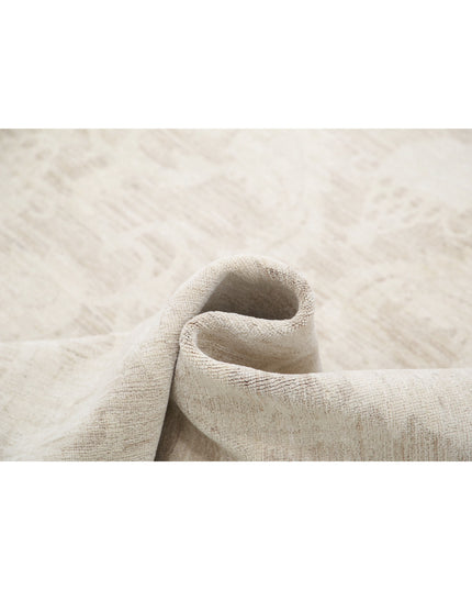 Serenity 9' 0" X 11' 8" Hand Knotted Wool Rug 9' 0" X 11' 8" (274 X 356) / Taupe / Wool