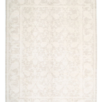 Serenity 9' 0" X 11' 8" Hand Knotted Wool Rug 9' 0" X 11' 8" (274 X 356) / Taupe / Wool