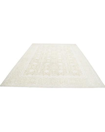 Serenity 8' 11" X 12' 0" Hand Knotted Wool Rug 8' 11" X 12' 0" (272 X 366) / Gold / Wool