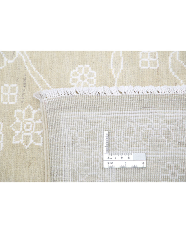 Serenity 8' 11" X 12' 0" Hand Knotted Wool Rug 8' 11" X 12' 0" (272 X 366) / Gold / Wool