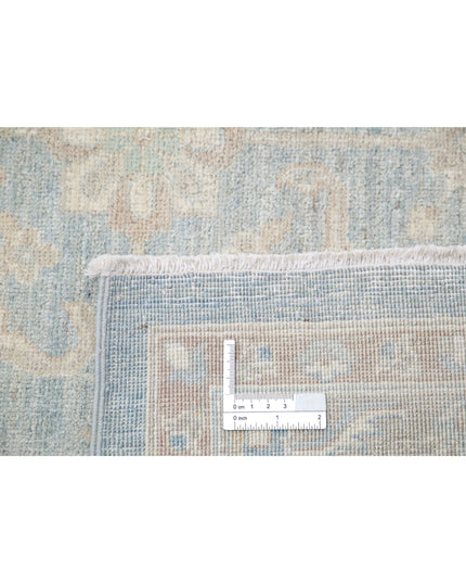 Serenity 9' 3" X 12' 5" Hand Knotted Wool Rug 9' 3" X 12' 5" (282 X 379) / Blue / Wool