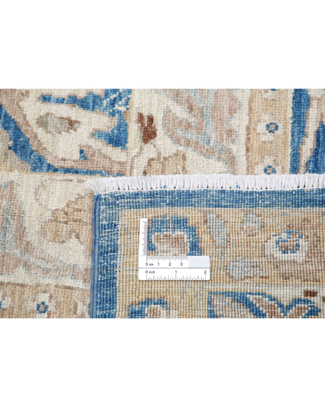 Serenity 8' 6" X 11' 11" Hand Knotted Wool Rug 8' 6" X 11' 11" (259 X 363) / Blue / Wool