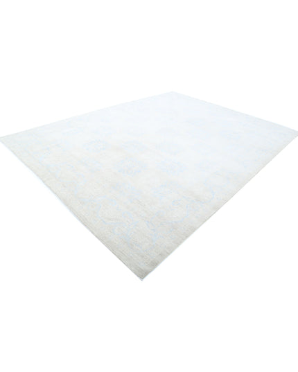 Serenity 9' 1" X 12' 1" Hand Knotted Wool Rug 9' 1" X 12' 1" (277 X 368) / Ivory / Wool