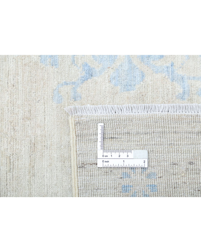 Serenity 9' 1" X 12' 1" Hand Knotted Wool Rug 9' 1" X 12' 1" (277 X 368) / Ivory / Wool