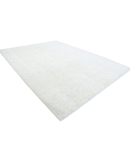 Serenity 10' 1" X 13' 8" Hand Knotted Wool Rug 10' 1" X 13' 8" (307 X 417) / Ivory / Wool