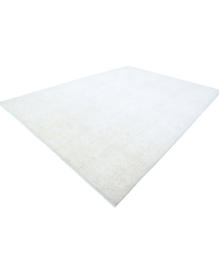 Serenity 10' 1" X 13' 8" Hand Knotted Wool Rug 10' 1" X 13' 8" (307 X 417) / Ivory / Wool