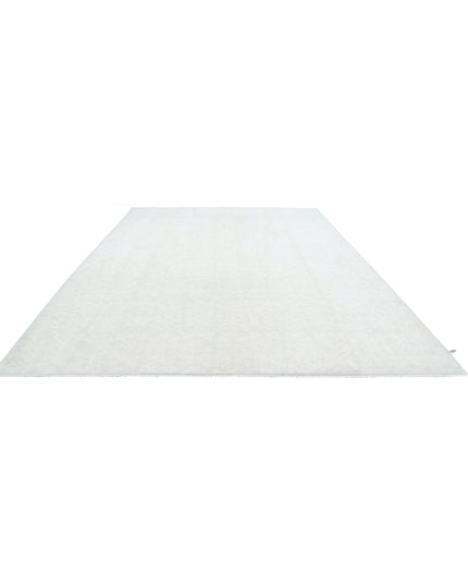 Serenity 10' 1" X 13' 8" Hand Knotted Wool Rug 10' 1" X 13' 8" (307 X 417) / Ivory / Wool