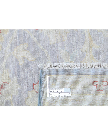 Serenity 2' 9" X 10' 9" Hand Knotted Wool Rug 2' 9" X 10' 9" (84 X 328) / Grey / Wool