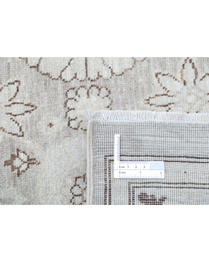 Serenity 2' 8" X 11' 2" Hand Knotted Wool Rug 2' 8" X 11' 2" (81 X 340) / Grey / Wool