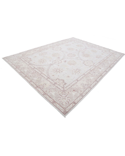 Serenity 8' 3" X 10' 10" Hand Knotted Wool Rug 8' 3" X 10' 10" (251 X 330) / Ivory / Wool